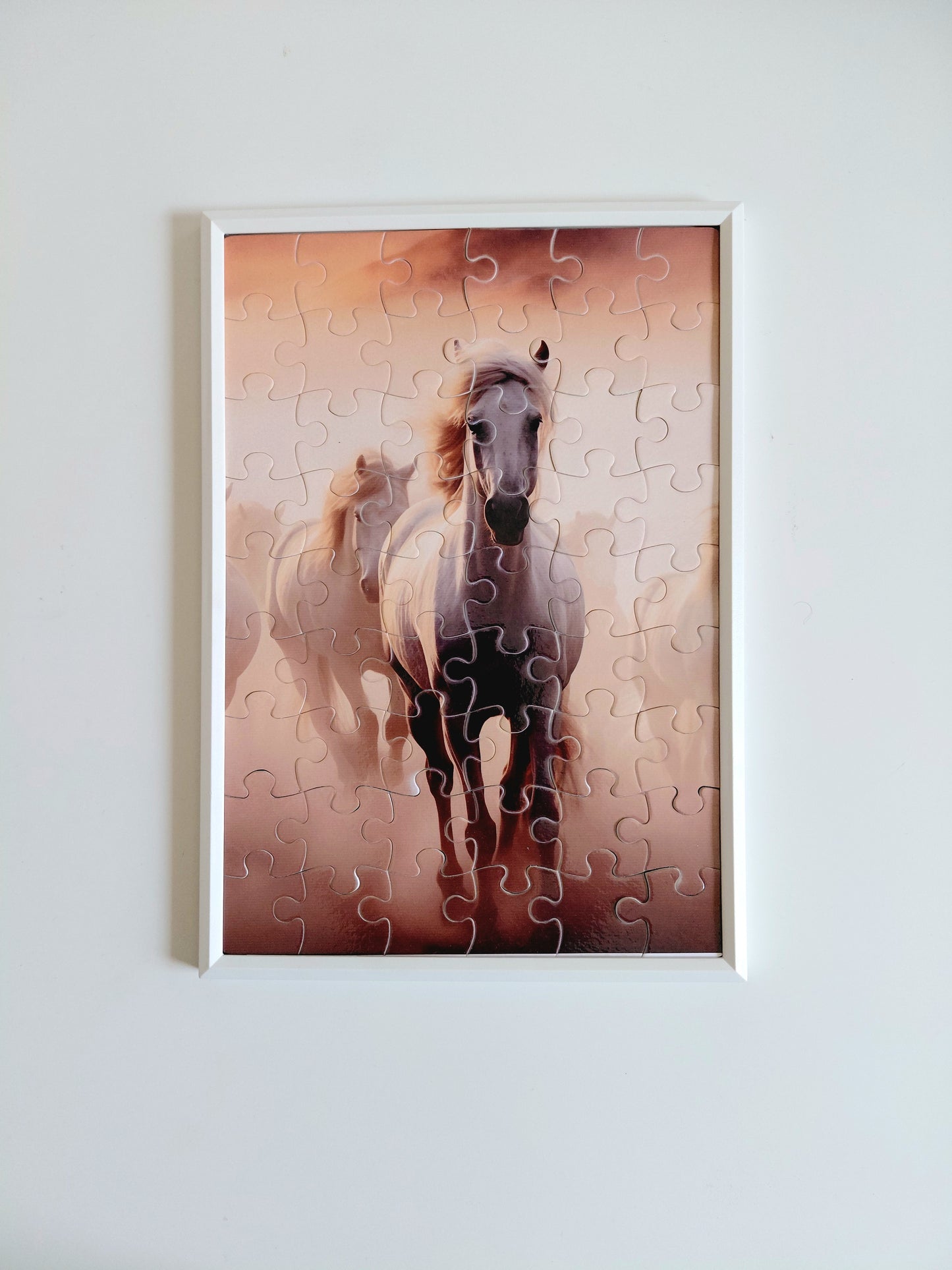 Puzzle Décoratif -Cheval en pleine course