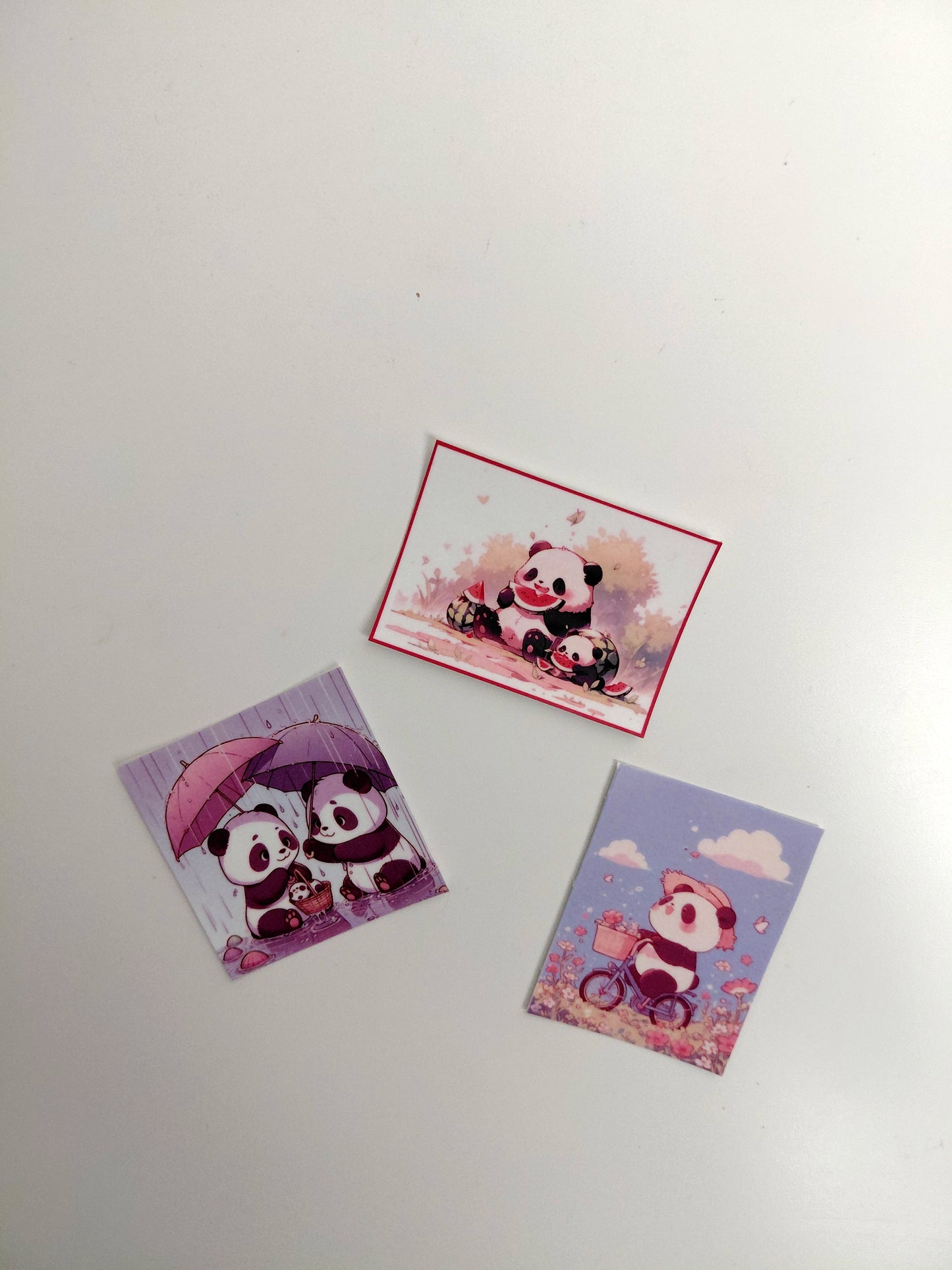 ✨ Tapis de souris – Panda Indifférent “Bla Bla Bla Bla… + 3 Stickers ✨