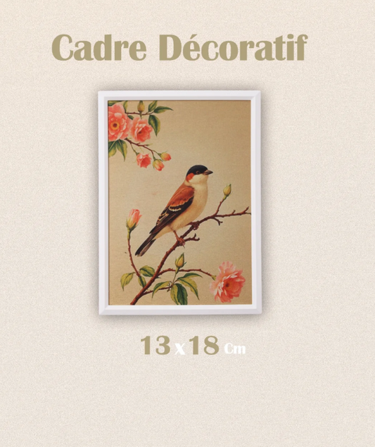 Cadre Décoratif - Oiseau